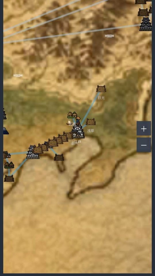 剣客物語RPG 日本地図